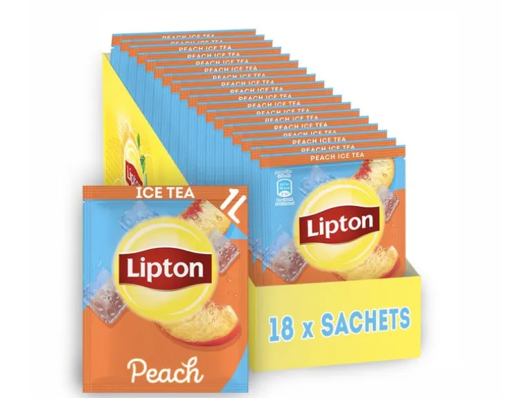 Lipton Eistee Pulver Pfirsich 18 x 52 g