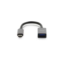 LMP USB 3.0 Adapter USB-C – USB-A 15 cm Spacegrau