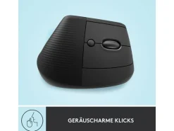 Logitech Ergonomische Maus Lift Graphite