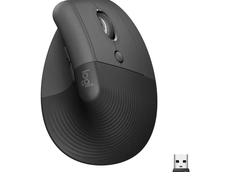 Logitech Ergonomische Maus Lift Graphite