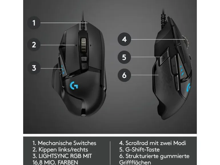 Logitech Gaming-Maus G502 HERO