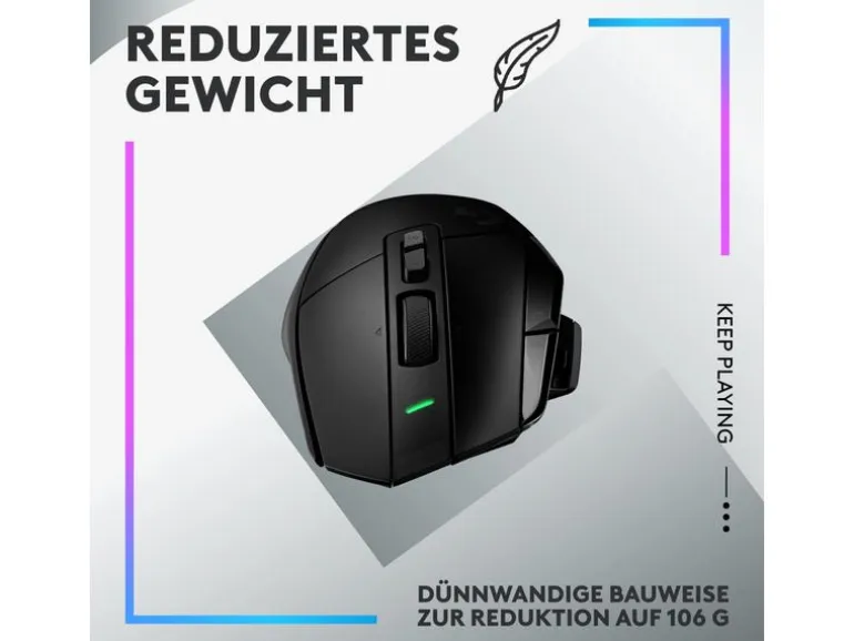 Logitech Gaming-Maus G502 X Plus Schwarz
