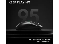 Logitech Gaming-Maus Pro X Superlight 2 Lightspeed Schwarz
