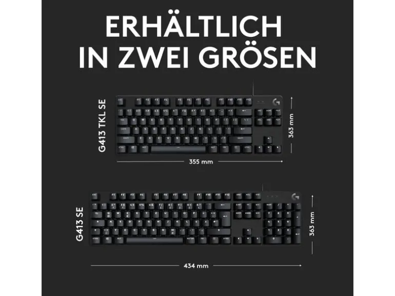 Logitech Gaming-Tastatur G413 SE