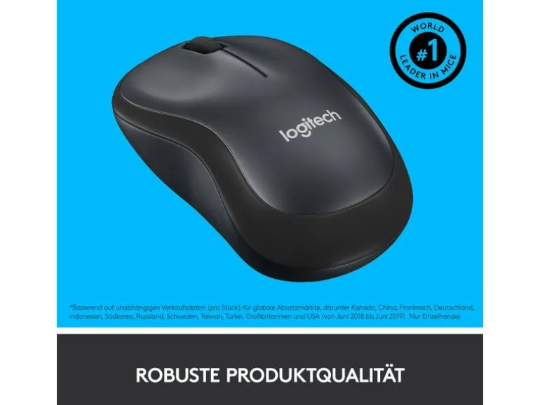 Logitech Maus M220 Silent , kabellos