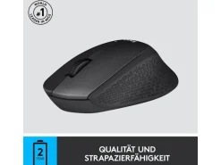 Logitech Maus M330 Silent Plus schwarz