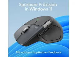 Logitech Maus MX Master 4 Bluetooth RF Wireless Schwarz