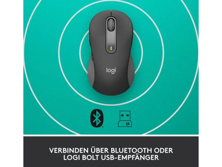 Logitech Maus Signature M650 L Graphite