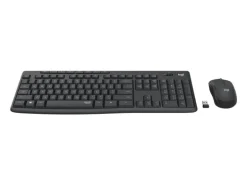 Logitech MK295 SilentTouch Wifi QWERTZ (CH) Schwarz/Graphit