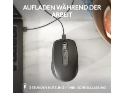 Logitech Mobile Maus MX Anywhere 3s Graphite