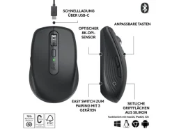 Logitech Mobile Maus MX Anywhere 3s Graphite