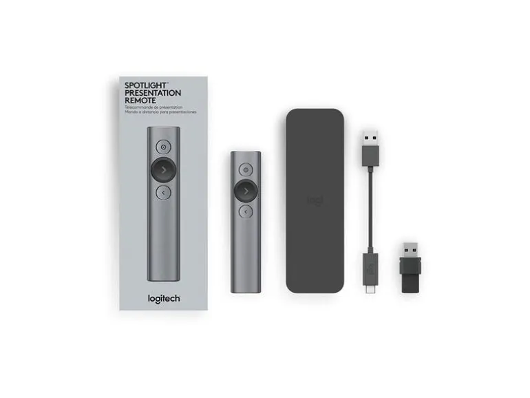 Logitech Presenter Spotlight Schiefergrau