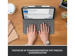 Logitech Tablet Tastatur Cover Slim Folio iPad (10. Gen, A16/2025)