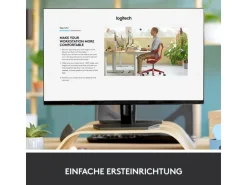 Logitech Tastatur Ergo K860 QWERTZ (CH), Schwarz/Graphit