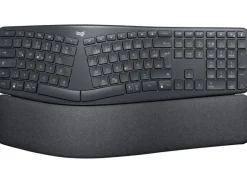 Logitech Tastatur Ergo K860 QWERTZ (CH), Schwarz/Graphit