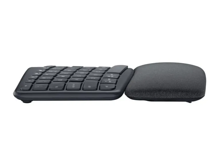 Logitech Tastatur Ergo K860 QWERTZ (CH), Schwarz/Graphit