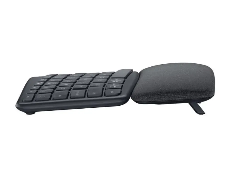 Logitech Tastatur Ergo K860 QWERTZ (CH), Schwarz/Graphit