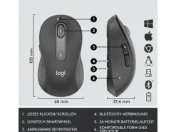 Logitech Tastatur-Maus-Set MK650 Combo for Business