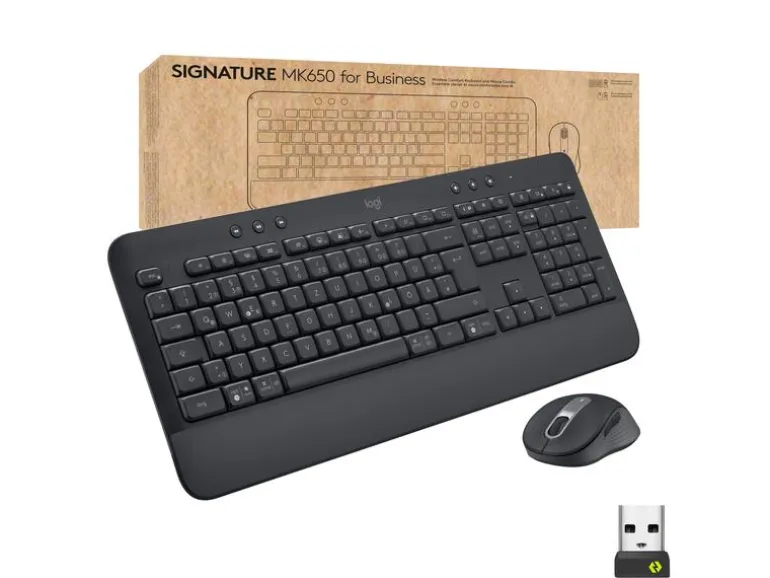 Logitech Tastatur-Maus-Set MK650 Combo for Business