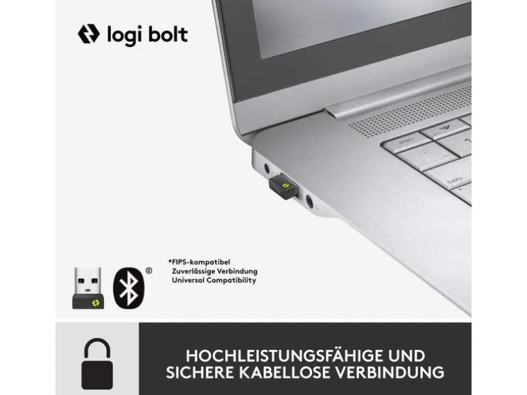 Logitech Tastatur-Maus-Set MK650 Combo for Business