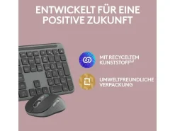 Logitech Tastatur-Maus-Set MK950 Signature Slim Combo