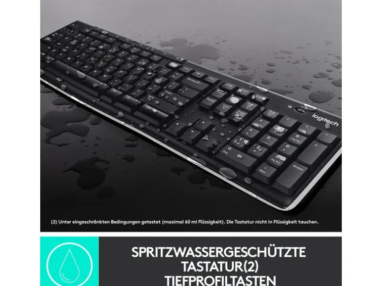 Logitech Tastatur-Maus-Set MK270 CH-Layout
