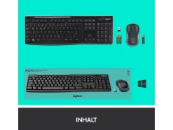 Logitech Tastatur-Maus-Set MK270 CH-Layout