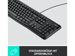 Logitech Tastatur-Maus-Set MK120 QWERTZ (CH)