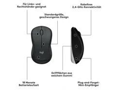 Logitech Tastatur-Maus-Set MK540 Advanced CH-Layout, für Windows