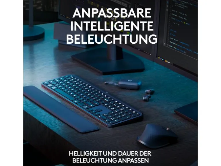 Logitech Tastatur-Maus-Set MX Keys S Combo
