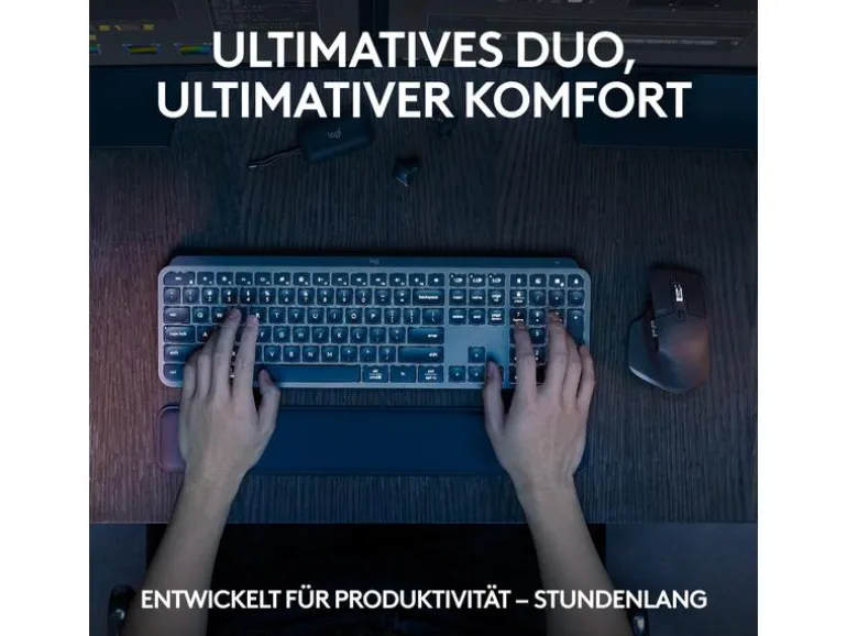 Logitech Tastatur-Maus-Set MX Keys S Combo