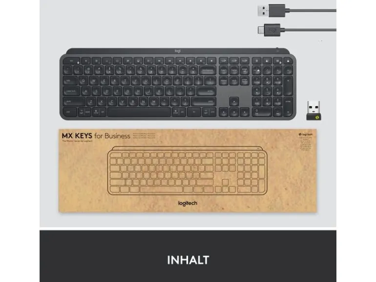 Logitech Tastatur Mx Keys for Business