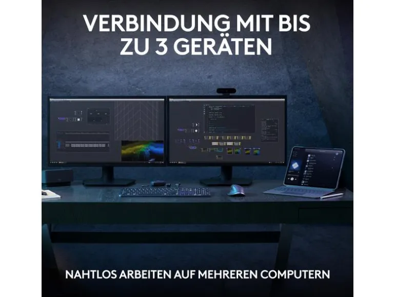 Logitech Tastatur MX Keys S CH-Layout