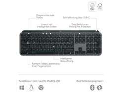 Logitech Tastatur MX Keys S CH-Layout