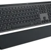 Logitech Tastatur MX Keys S Plus CH-Layout mit Handgelenkauflage