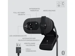 Logitech Webcam Brio 105 Full HD 1080p 30 fps