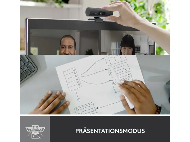 Logitech Webcam Brio 500 Graphite