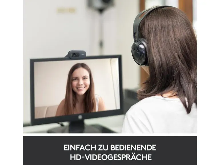 Logitech Webcam HD C270 HD 720p, Belichtungskorrektur