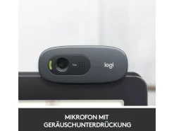 Logitech Webcam HD C270 HD 720p, Belichtungskorrektur