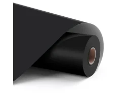 LOKLIK Permanent klebendes Vinyl Rolle, 1 Stück, Schwarz