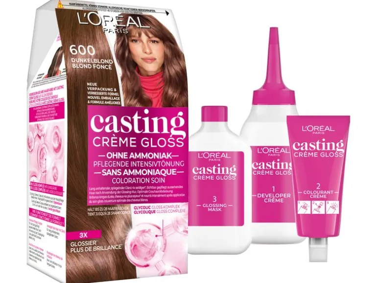 L'Oréal Paris Casting Crème Gloss Pflegende Intensivtönung 600 Dunkelblond