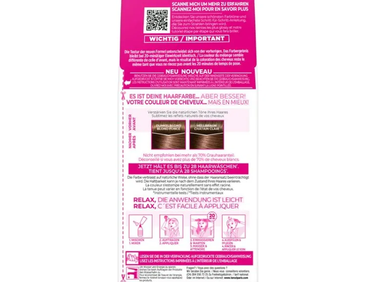L'Oréal Paris Casting Crème Gloss Pflegende Intensivtönung 600 Dunkelblond
