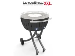 LotusGrill Holzkohlegrill XXL Grau