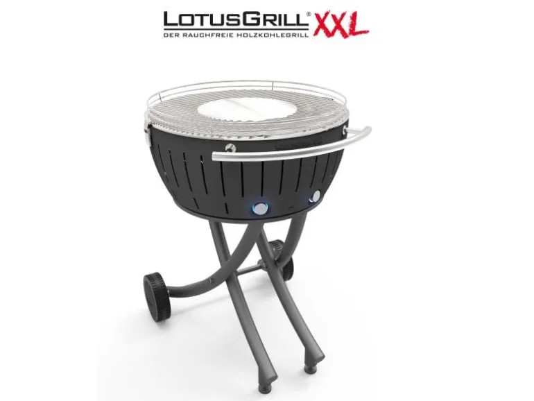 LotusGrill Holzkohlegrill XXL Grau