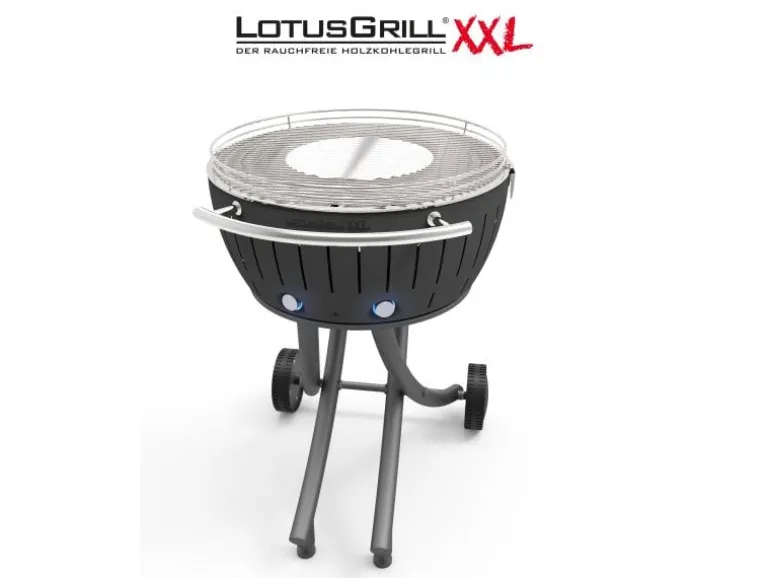 LotusGrill Holzkohlegrill XXL Grau