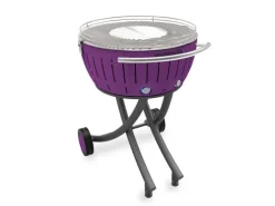 LotusGrill Holzkohlegrill XXL Pflaumenlila