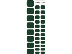 LoveNLayer Solid Toe Forest Green 32 Stück