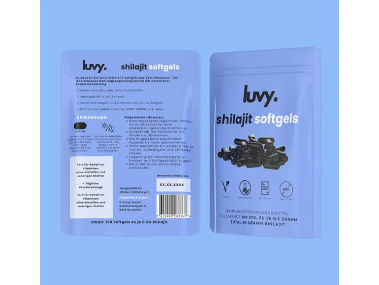 luvy Shilajit-Softgels 100 Stück