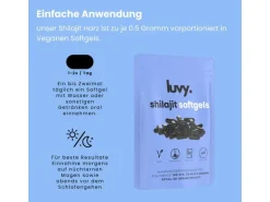 luvy Shilajit-Softgels 100 Stück