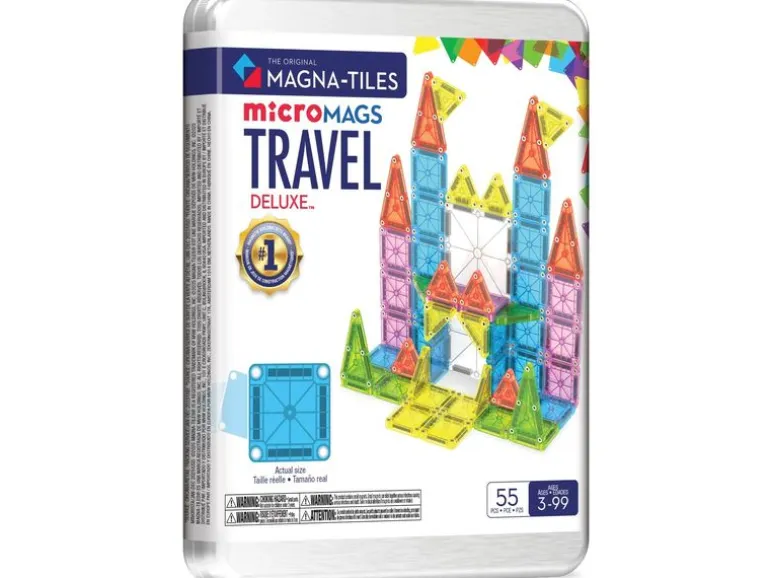 Magna-Tiles MicroMAGS Travel Deluxe 55 Teile